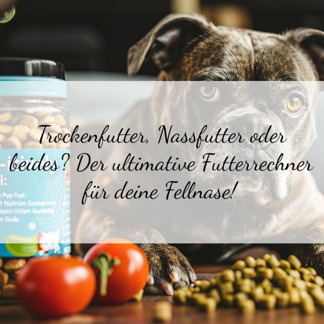Trockenfutter oder Nassfutter – Der ultimative Hundefutter-Rechner für deine Fellnase