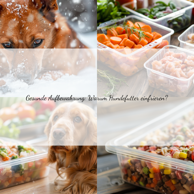 Hundefutter einfrieren: Tipps für eine sichere und gesunde Aufbewahrung