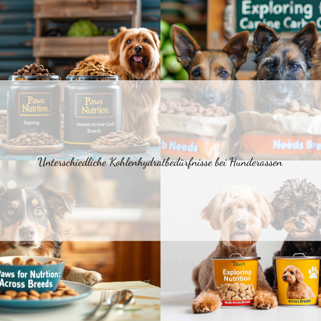 Kohlenhydratbedarf bei Hunden: Wie viel brauchen verschiedene Rassen?