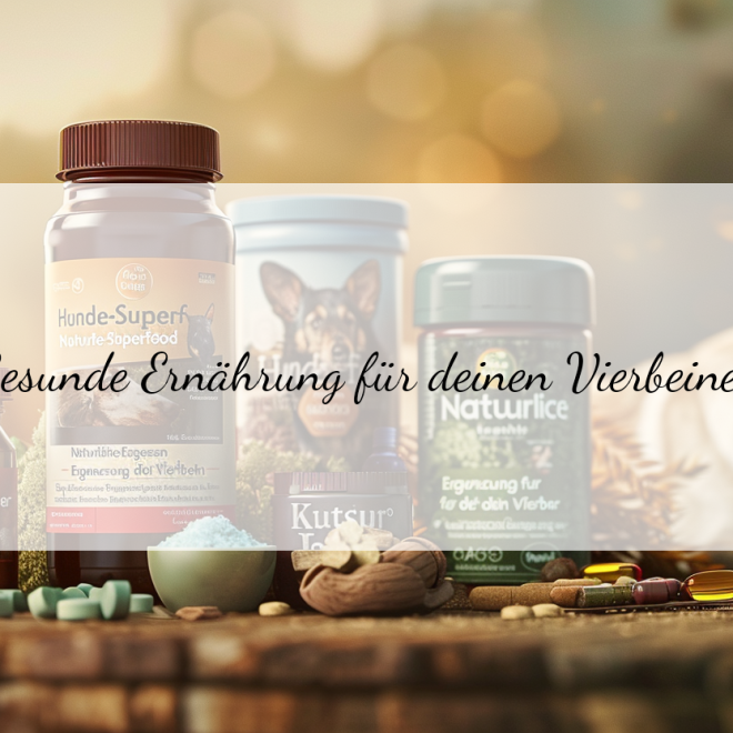 Nahrungsergänzungsmittel für Hunde: Wie du die richtige Wahl triffst