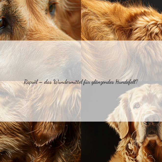 Rapsöl für Hunde: Vielseitige Anwendungsmöglichkeiten für ein gesundes Fell