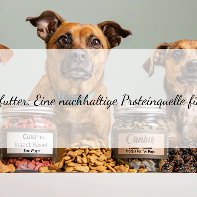 Insektenfutter für Hunde: Natürliche Proteinquelle mit Mehrwert